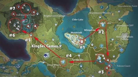 windwheel aster farming routes.